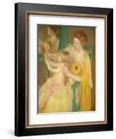 Mother and Child, 1905-Mary Cassatt-Framed Art Print