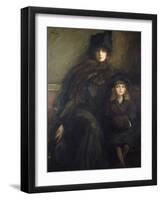 Mother and Child, 1909-Sir John Lavery-Framed Giclee Print