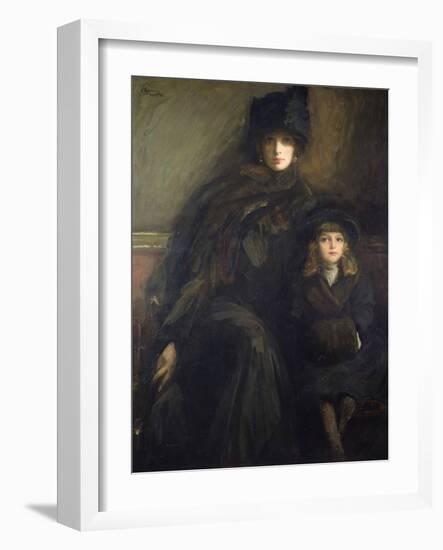 Mother and Child, 1909-Sir John Lavery-Framed Giclee Print