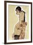 Mother and Child, 1910-Egon Schiele-Framed Giclee Print