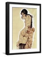 Mother and Child, 1910-Egon Schiele-Framed Giclee Print