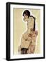 Mother and Child, 1910-Egon Schiele-Framed Giclee Print