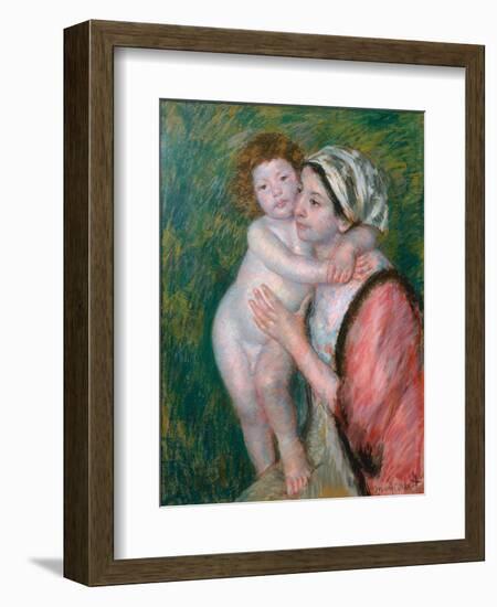 Mother and Child, 1914-Mary Stevenson Cassatt-Framed Giclee Print