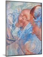 Mother and Child, 1922-Kuzma Sergeyevich Petrov-Vodkin-Mounted Giclee Print