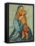 Mother and Child, 1924 (Oil on Canvas)-Christopher Wood-Framed Stretched Canvas