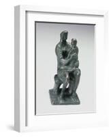 Mother and Child, 1943-Henry Moore-Framed Giclee Print