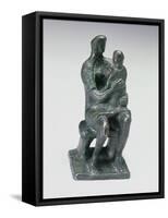 Mother and Child, 1943-Henry Moore-Framed Stretched Canvas