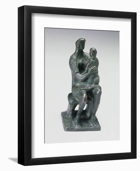 Mother and Child, 1943-Henry Moore-Framed Premium Giclee Print