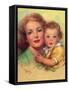 Mother and Child, 1947-null-Framed Stretched Canvas
