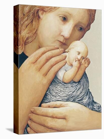 Mother and Child 2, 1998-Evelyn Williams-Stretched Canvas