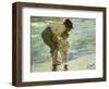 Mother and Child at the Beach, 1908-Joaquin Sorolla-Framed Giclee Print