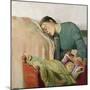 Mother and child by Christian Krohg-Christian Krohg-Mounted Giclee Print