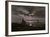 Mother and Child by the Sea, 1840-Johan Christian Dahl-Framed Giclee Print