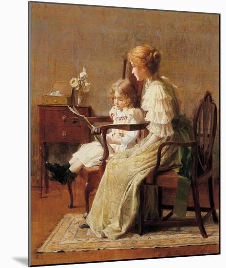 Mother and Child, c.1885-Francis Coates Jones-Mounted Art Print