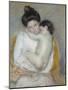 Mother and Child, C.1900-Mary Cassatt-Mounted Giclee Print