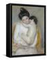 Mother and Child, C.1900-Mary Cassatt-Framed Stretched Canvas