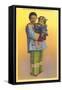 Mother and Child, Chinatown, San Francisco, California-null-Framed Stretched Canvas