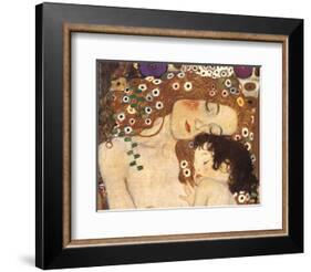 Mother and Child (detail from The Three Ages of Woman), c.1905-Gustav Klimt-Framed Art Print