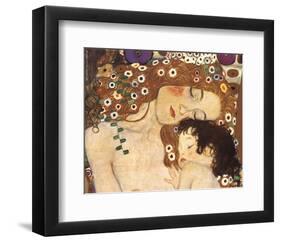 Mother and Child (detail from The Three Ages of Woman), c.1905-Gustav Klimt-Framed Art Print