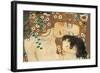 Mother and Child (detail from The Three Ages of Woman), c.1905-Gustav Klimt-Framed Premium Giclee Print