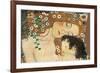 Mother and Child (detail from The Three Ages of Woman), c.1905-Gustav Klimt-Framed Premium Giclee Print