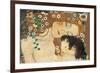 Mother and Child (detail from The Three Ages of Woman), c.1905-Gustav Klimt-Framed Premium Giclee Print