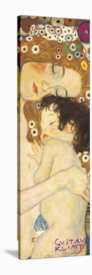 Mother and Child (detail from The Three Ages of Woman), c.1905-Gustav Klimt-Stretched Canvas