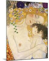 Mother and Child (detail from The Three Ages of Woman), c. 1905-Gustav Klimt-Mounted Art Print