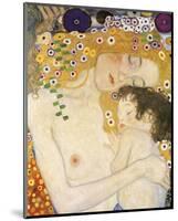 Mother and Child (detail from The Three Ages of Woman), c. 1905-Gustav Klimt-Mounted Art Print