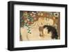 Mother and Child (detail from The Three Ages of Woman), c.1905-Gustav Klimt-Framed Art Print