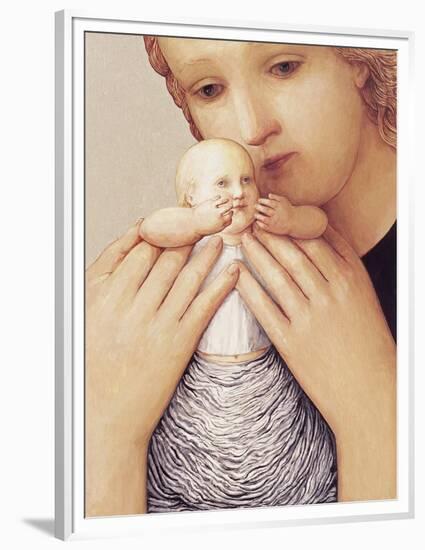 Mother and Child I, 1998-Evelyn Williams-Framed Premium Giclee Print