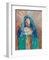 Mother and Child II-Robin Maria-Framed Art Print