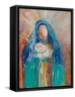 Mother and Child II-Robin Maria-Framed Stretched Canvas