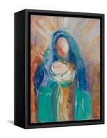 Mother and Child II-Robin Maria-Framed Stretched Canvas