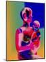 Mother and Child II-Charlie Chann-Mounted Giclee Print