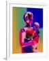 Mother and Child II-Charlie Chann-Framed Giclee Print