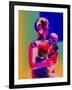 Mother and Child II-Charlie Chann-Framed Giclee Print