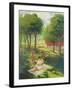 Mother and Child in a Landscape-Henri Lebasque-Framed Giclee Print