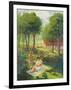 Mother and Child in a Landscape-Henri Lebasque-Framed Giclee Print