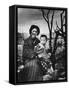 Mother and Child in Hiroshima, Four Months After the Atomic Bomb Dropped-Alfred Eisenstaedt-Framed Stretched Canvas