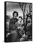 Mother and Child in Hiroshima, Four Months After the Atomic Bomb Dropped-Alfred Eisenstaedt-Framed Stretched Canvas