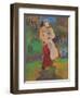 Mother and Child in Landscape-Filipp Andreyevich Malyavin-Framed Giclee Print