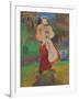 Mother and Child in Landscape-Filipp Andreyevich Malyavin-Framed Giclee Print