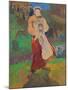 Mother and Child in Landscape-Filipp Andreyevich Malyavin-Mounted Giclee Print