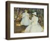 Mother and Child in Pine Woods-Edmund Charles Tarbell-Framed Giclee Print