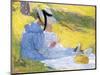 Mother and Child in the Countryside-Henri Martin-Mounted Giclee Print