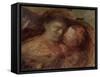 Mother and Child, Late 1890s-Eugene Carriere-Framed Stretched Canvas