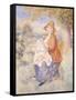 Mother and Child, Maternity, 1886-Pierre-Auguste Renoir-Framed Stretched Canvas
