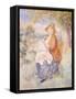 Mother and Child, Maternity, 1886-Pierre-Auguste Renoir-Framed Stretched Canvas