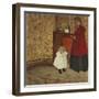 Mother and Child; Mere Et Enfant-Edouard Vuillard-Framed Giclee Print